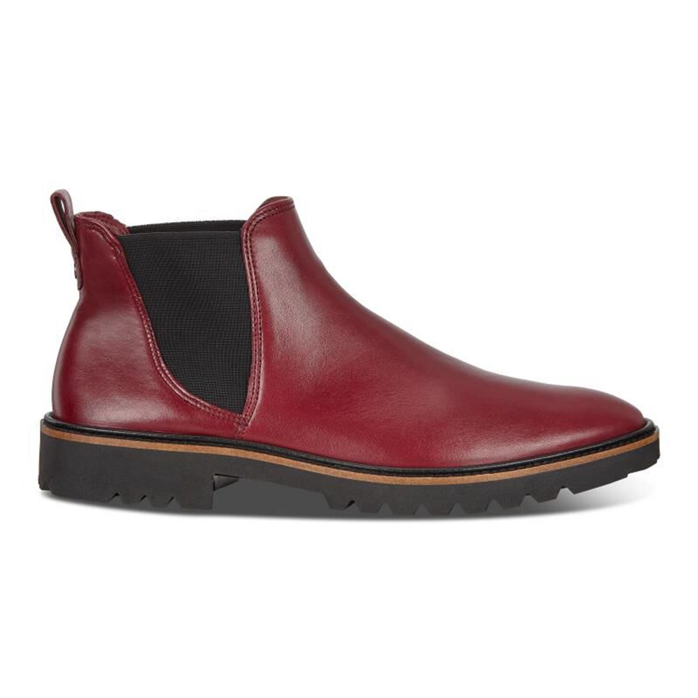 ECCO Womens Ankle Boots Burgundy - Incise Tailored - YAB-215784